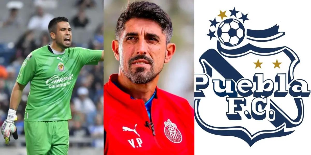 The Chivas goalkeeper made a serious mistake in the game against Puebla