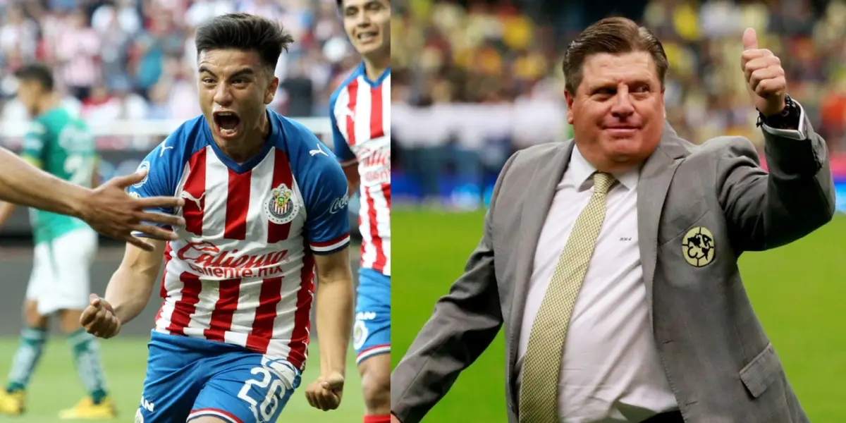 The Chivas midfielder responded with everything to Miguel Herrera after the mockery that the Club America coach had made.