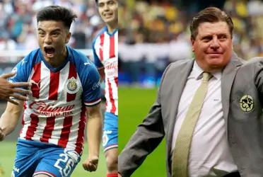 The Chivas midfielder responded with everything to Miguel Herrera after the mockery that the Club America coach had made.