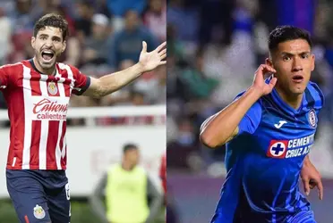 The Chivas player gave his former teammate a great lesson in the game against Cruz Azul