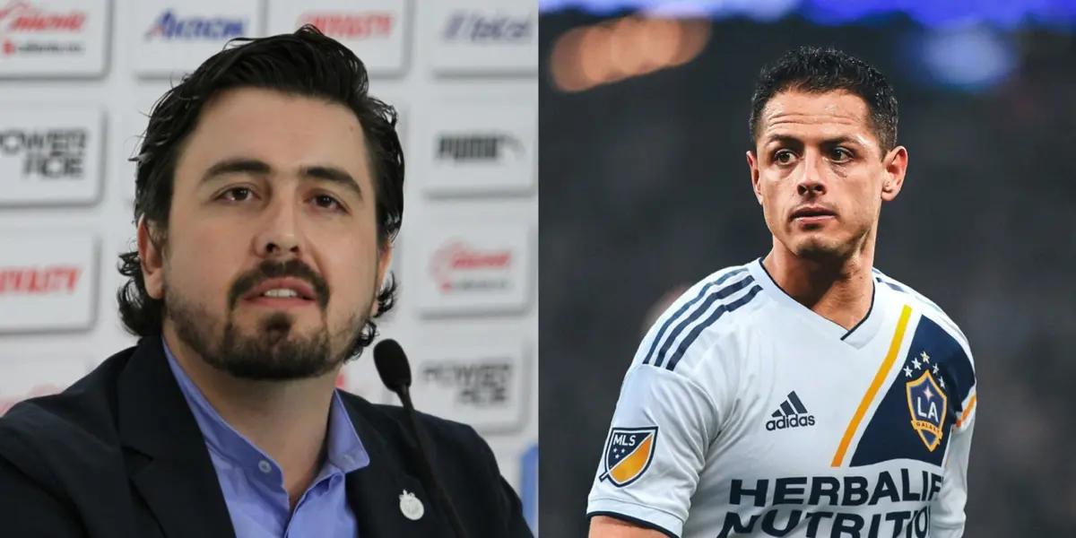 The Chivas president said that Chicharito Hernandez could have had a triumphant return to Liga MX but that for a particular reason it could not be.
