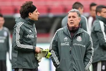 The Club America goalkeeper was in the starting team that beat Japan but also Martino sent him a clear message for his future