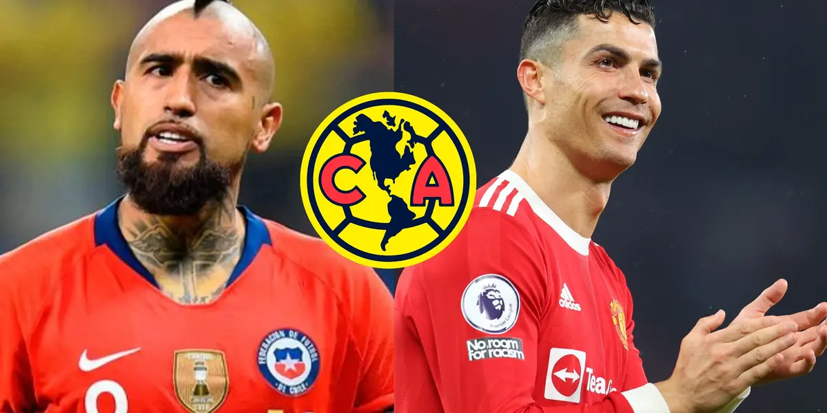 The Club America jersey was given to Ronaldo and he kept it in a museum, while Vidal did something completely different.