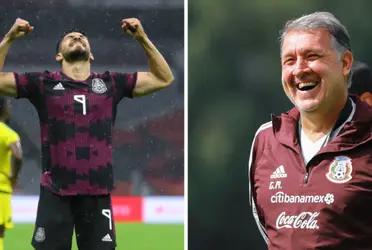 The Club America striker scored but only because the business allowed it.