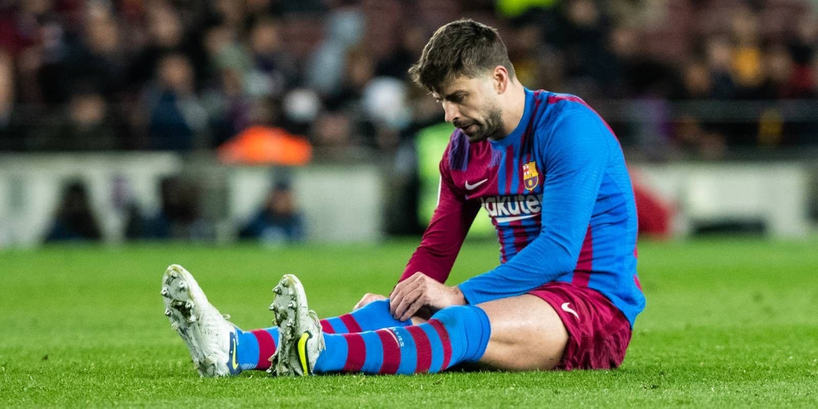 The club is under pressure to terminate contracts to bring down the wage bill. Pique's retirement helps them do that