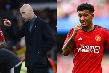 Ten Hag does not want him anymore, the club that would sign Jadon Sancho in 2024