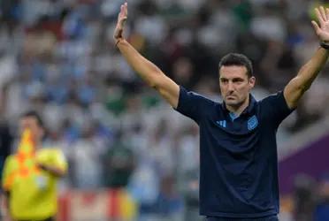 The coach brought to light some details that were experienced in the Argentine locker room, at halftime against Mexico.