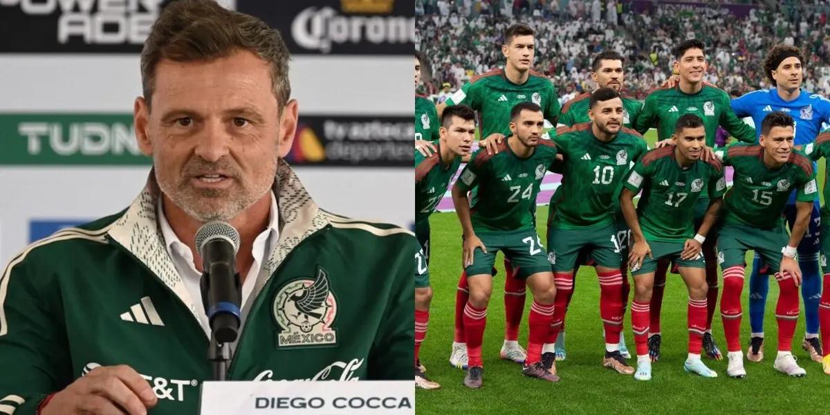 The coach is working to the maximum with the Mexican National Team