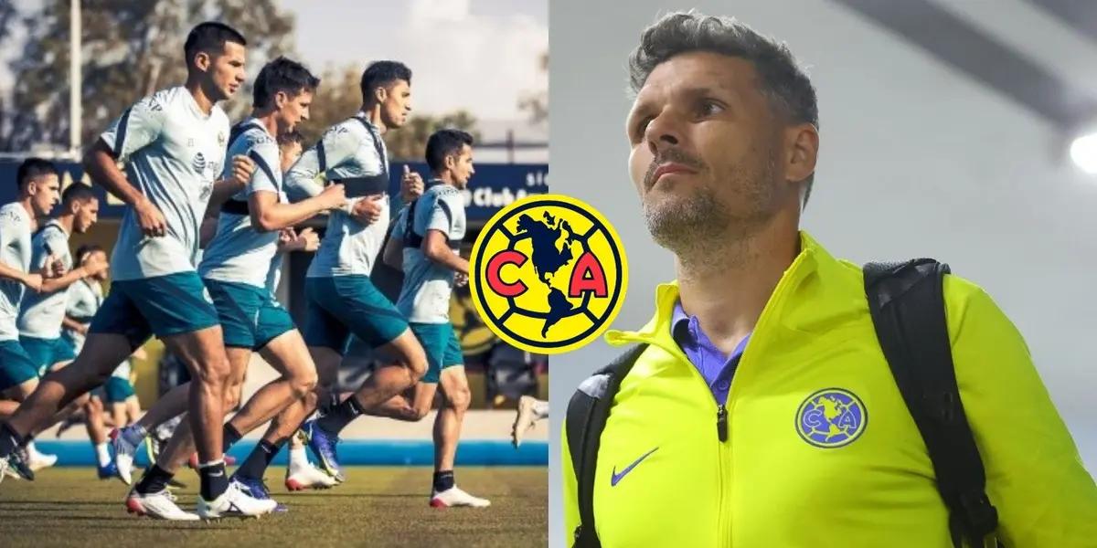 The coach knows that things need to be corrected, but there is one player who has already exhausted the patience of the Argentine tactician at the helm of Club America