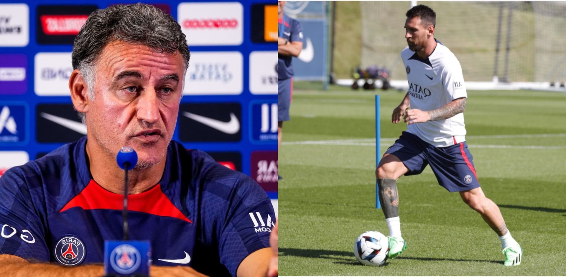 The coach made a mistake at the start of the season and is now lamenting after Kylian Mbappé's injury