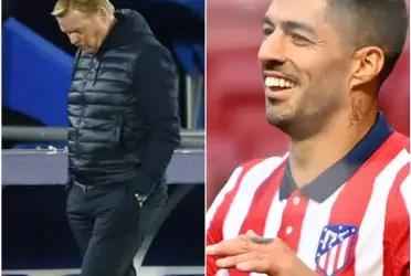 The coach of FC Barcelona was asked about his decision of getting rid of Luis Suarez when he was appointed and the great scoring record he has with Atletico Madrid, and he was not very happy.