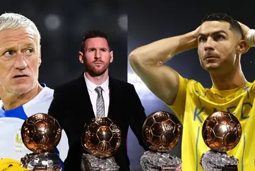 Not only Cristiano Ronaldo, Deschamps' complaint about Messi's Ballon d'Or