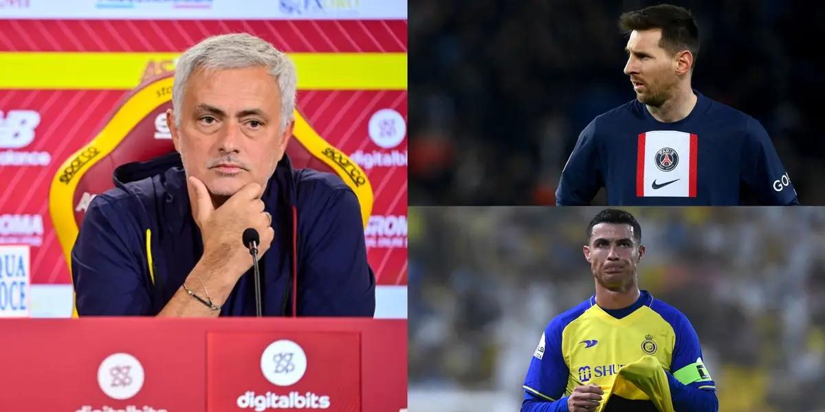 The coach of Roma, José Mourinho, chose the best player of all