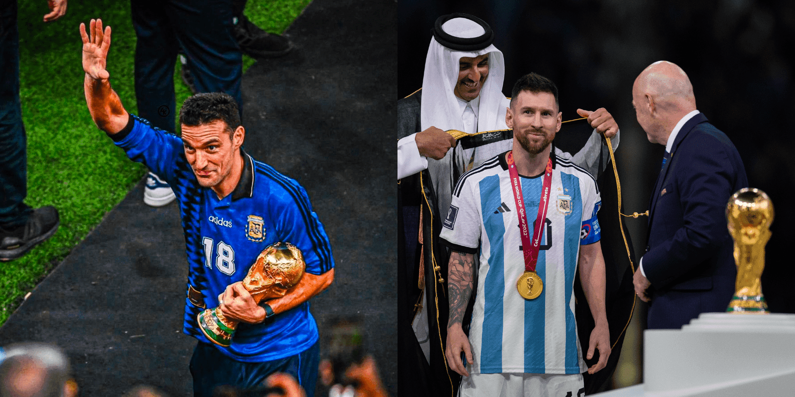 The coach of the Argentine national team made reference to a detail of the Juventus player.