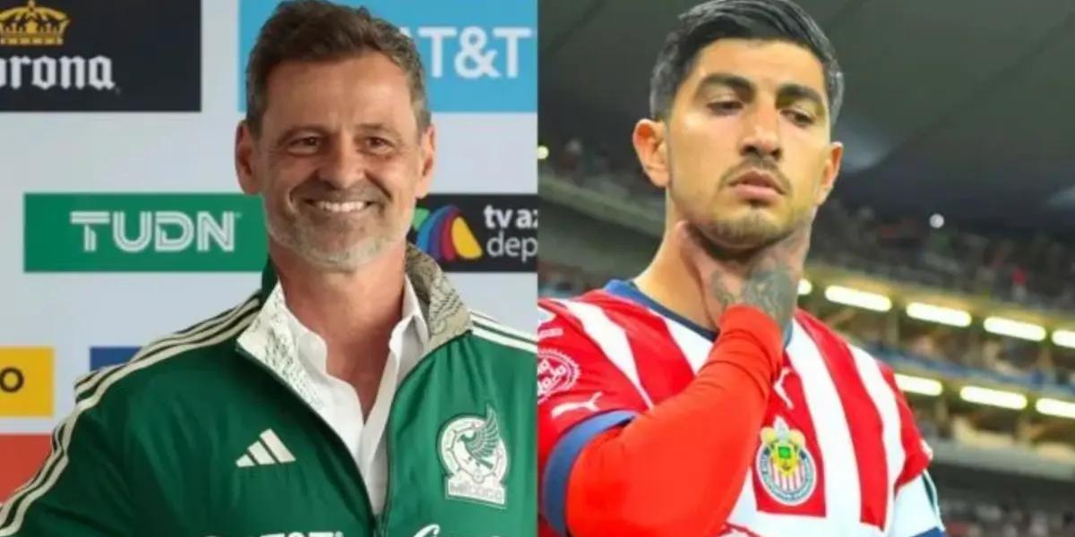 The coach of the Mexican team did not call him to his first list, and he’ll erase him.