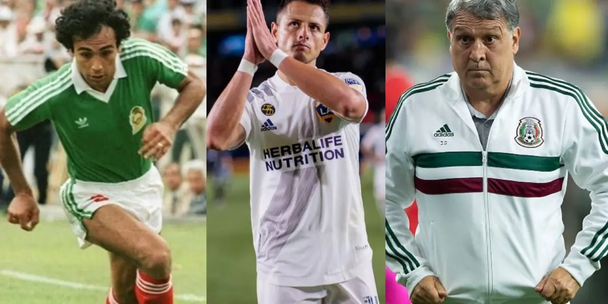 The coach of the Mexican team used Hugo Sanchez to explain something about the future of Javier Hernandez and caused a great surprise in the public.