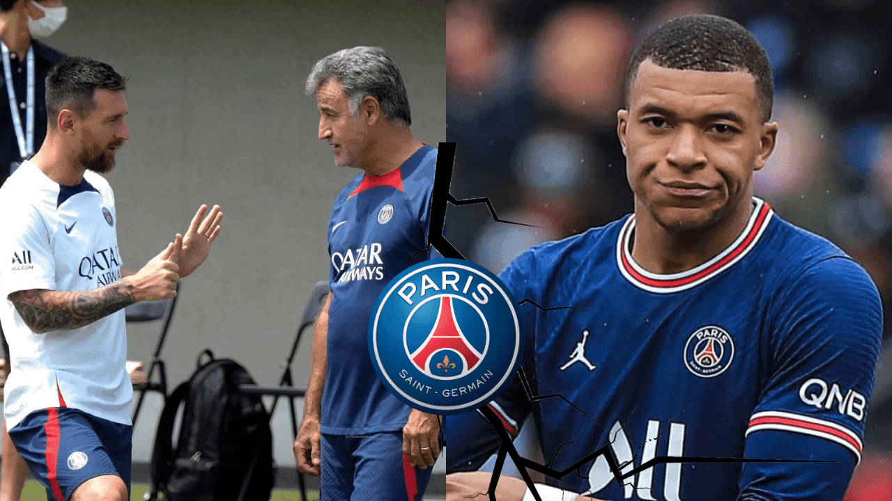 The coach replaced Leo when the game was resolved in favor of the Parisians.