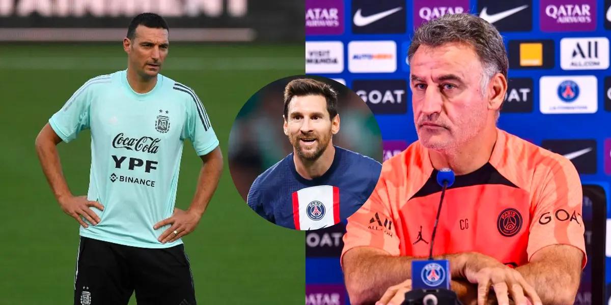 The coach understands Messi perfectly, who was once again a figure for the Albiceleste