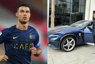 The collection goes on, Cristiano Ronaldo's new Ferrari that paralyzes Instagram