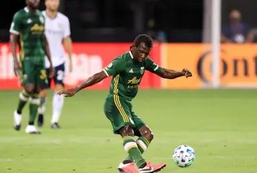 The Colombian arrived in Portland as a designated player before the start of the season from Atletico Mineiro of Brazil.