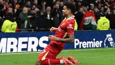 the Colombian Luis Diaz scored his second goal of the night and put the score at 6-3 in favor of Liverpool