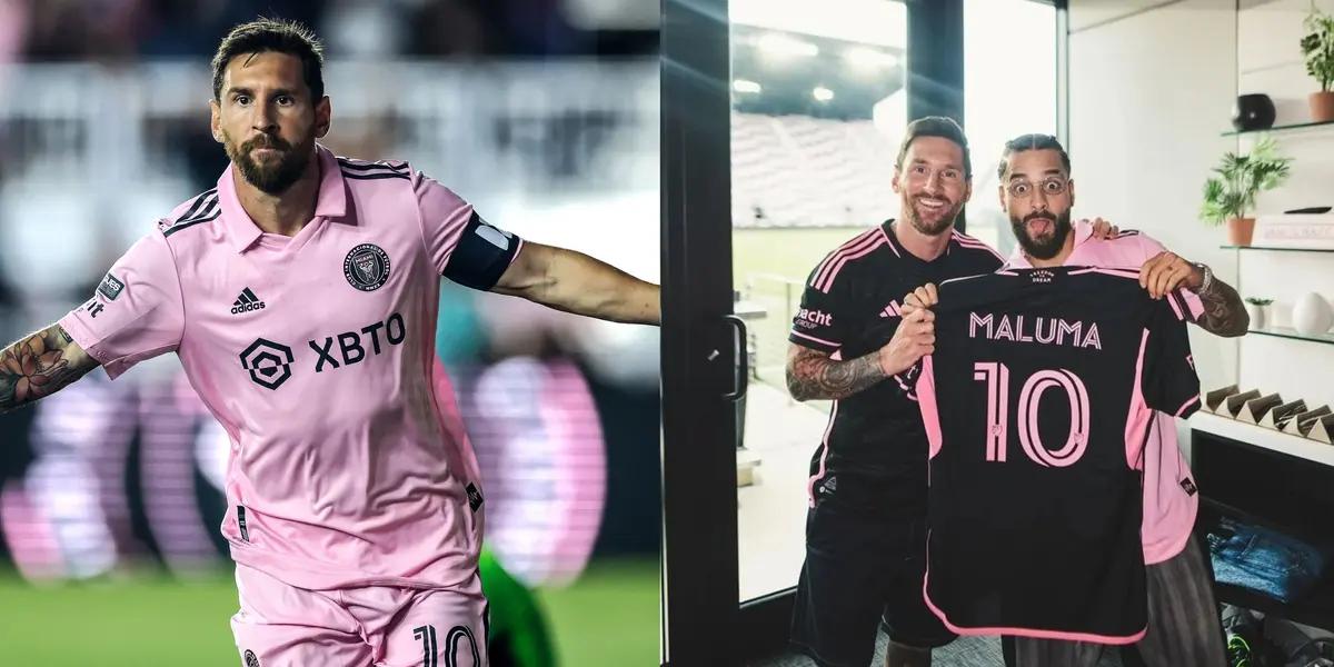 The Colombian singer met Lionel in Miami and took a great memory.