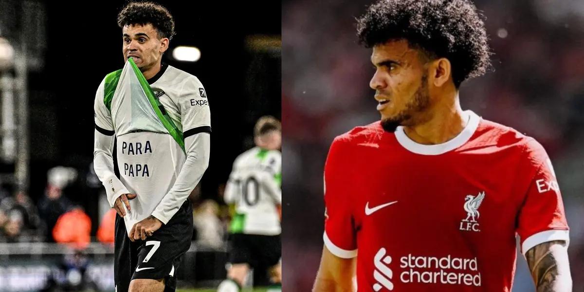 The Colombian striker came on in the final minutes and saved Liverpool FC from defeat