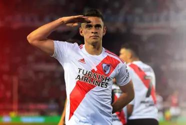 The Colombian striker, despite scoring a goal and being one of River Plate's best strikers, had two attitudes that put him at the center of the game's controversy.