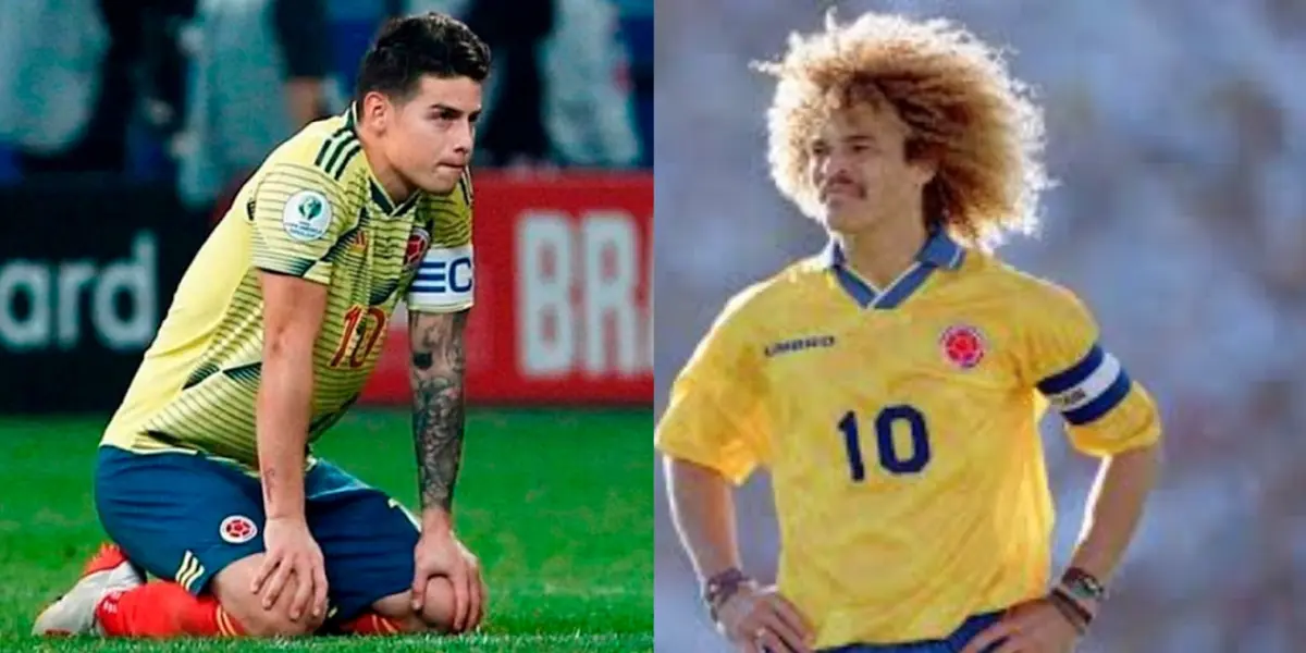 The Colombian team is at a critical moment and Valderrama spoke about what James Rodriguez is missing to be able to be the leader of his country.
 