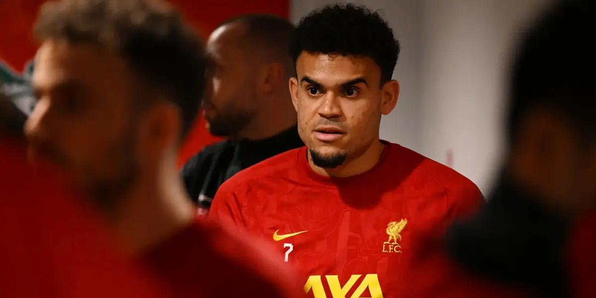 The Colombian was scheduled to start the match, but was sent to the bench.