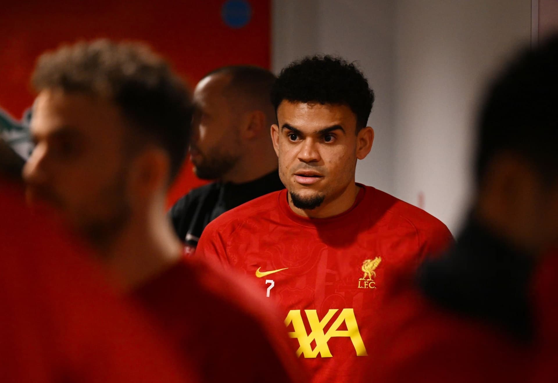 The Colombian was scheduled to start the match, but was sent to the bench.