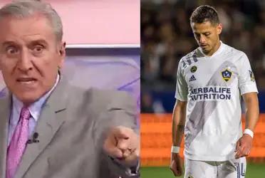 The commentator published his opinion about Chicharito Hernandez in the LA Galaxy and advised him what he should do to change his bad moment.