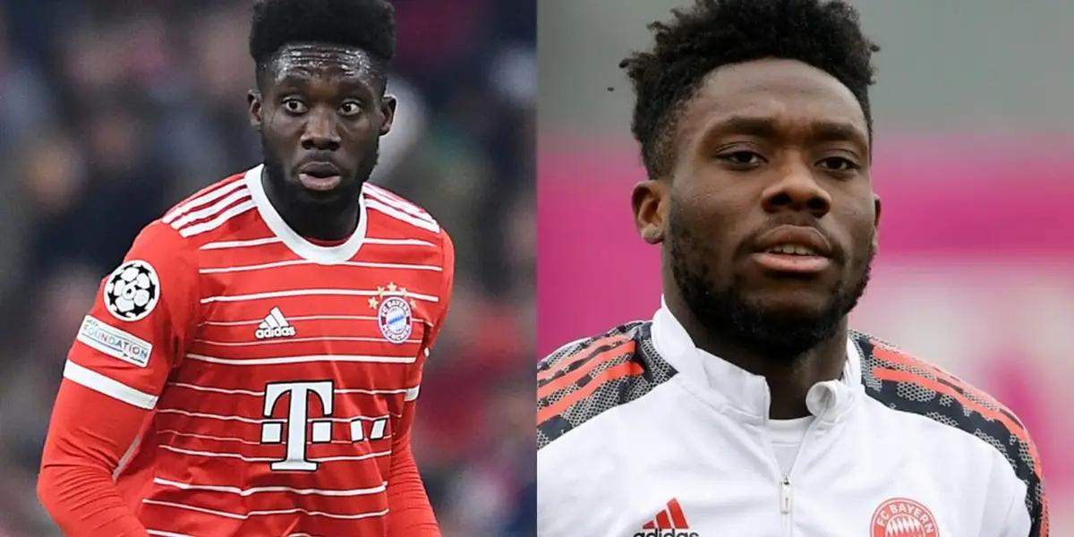 The condition that Alphonso Davies sets to renew with Bayern Munich