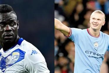 The controversial Italian forward chose the best player in the world and it is not Haaland