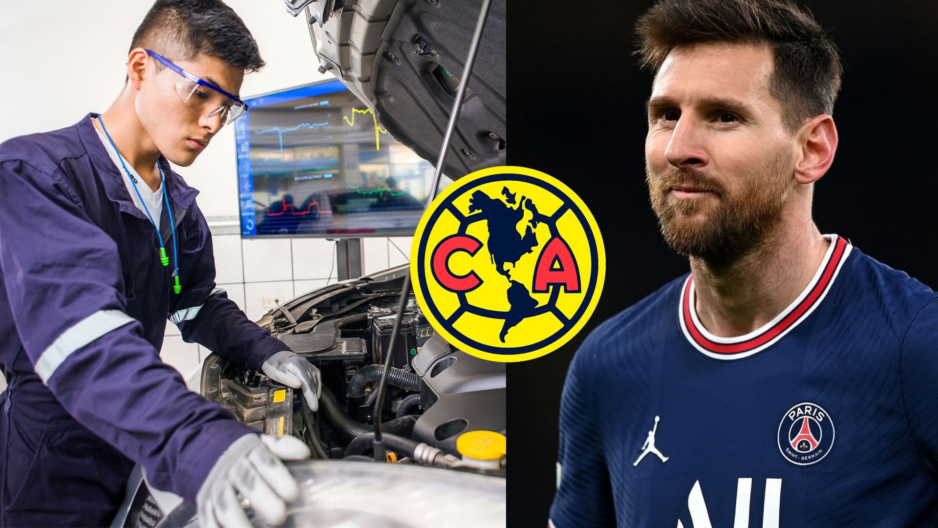 The crack that went from America to face Lionel Messi and now is a mechanic