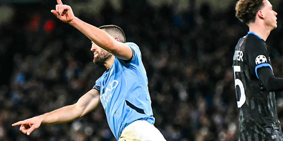 The Croatian midfielder scored the equalizing goal to keep the Citizens dreaming of qualification