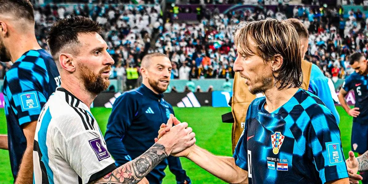 The Croatian questioned the penalty in favor of the country and criticized the actions of Daniele Orsato