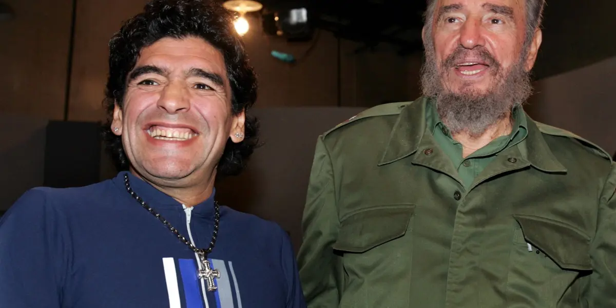 The Cuban and the Argentinian were close friends, and Castro gave Maradona a house when he went through rehab from cocaine in La Habana.