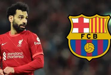 The Culé team could cause a terrible problem for the Reds if Salah agrees to their request.