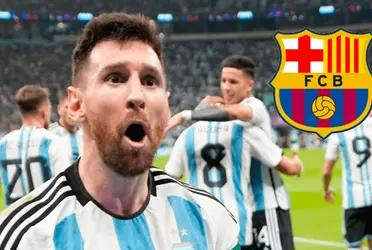 The culé team will benefit financially from the World Cup in Qatar, due to Leo's blaugrana past