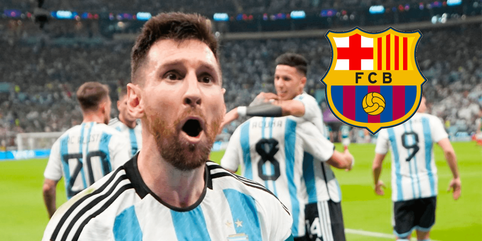 The culé team will benefit financially from the World Cup in Qatar, due to Leo's blaugrana past