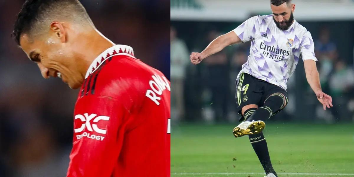 The current Ballon d'Or player set an example while in England, Cristiano Ronaldo threw a tantrum