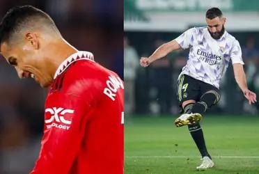 The current Ballon d'Or player set an example while in England, Cristiano Ronaldo threw a tantrum