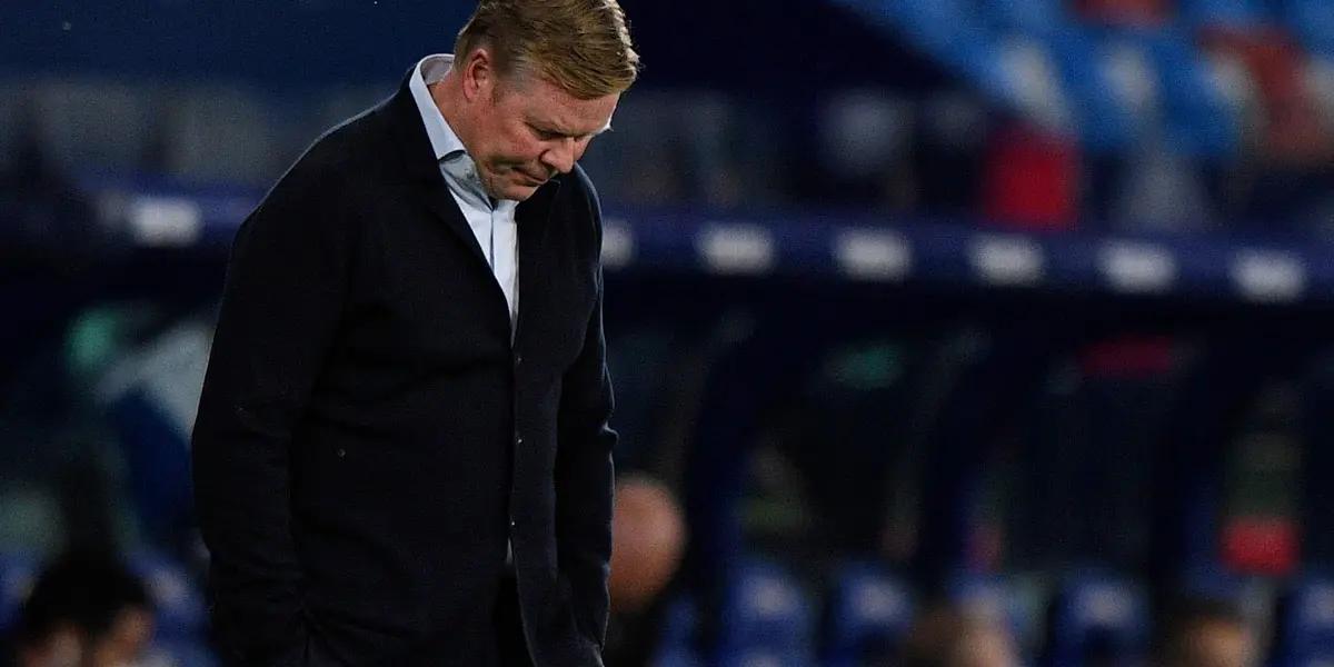 The current situation of Ronald Koeman is really bad, so the Dutch coach goes through difficult moments in the discipline of the Culé club. Everything indicates that he is travelling his lastest moments at the club.