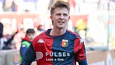 The Danish midfielder scored the winning goal with a shot that deflected off a Parma player