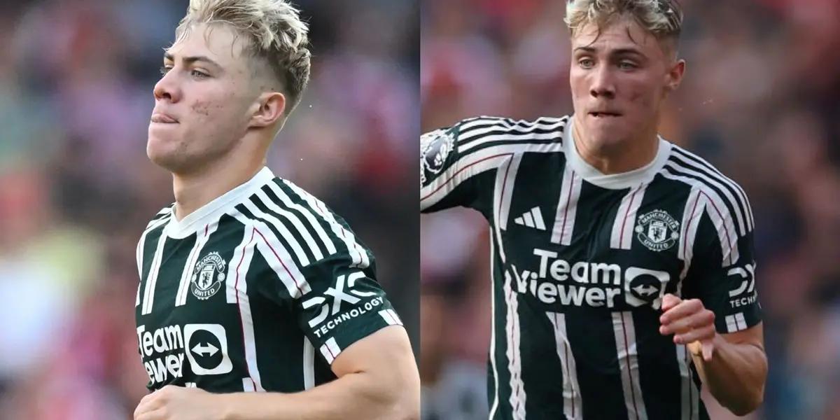 The Danish striker finally scored for Erik Ten Hag's team