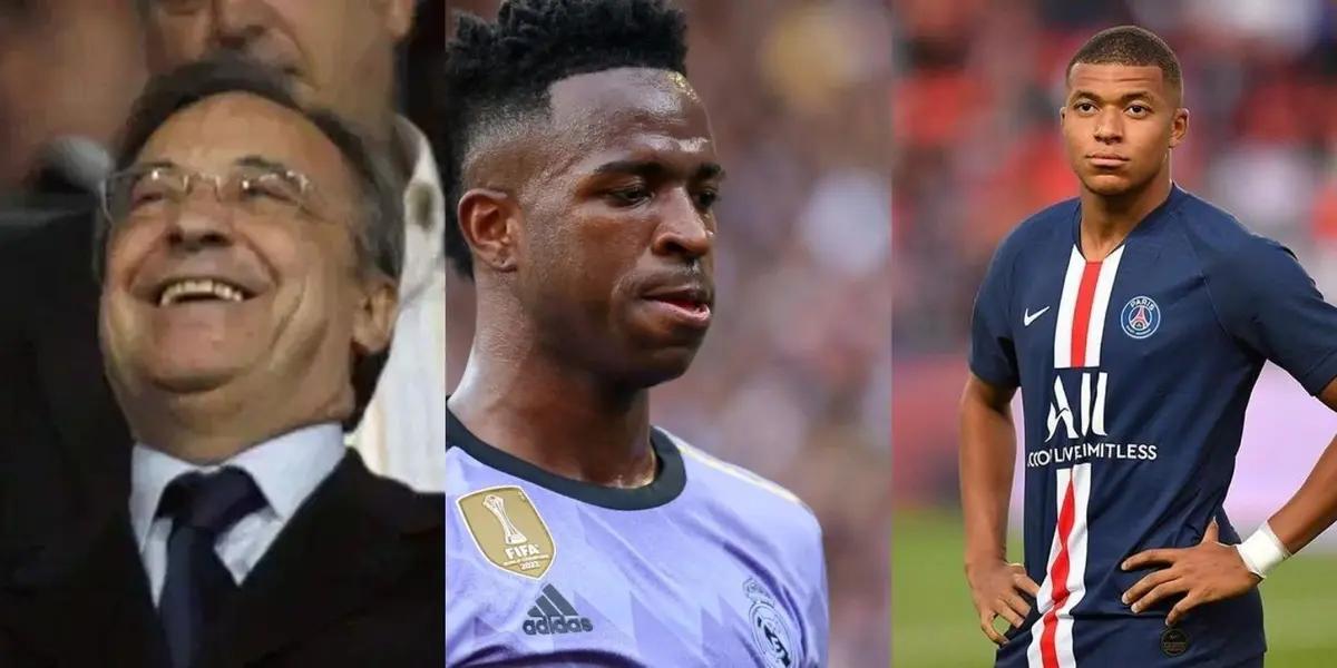 The decision that Florentino made with Vinicius after the possible signing of Mbappe at Real Madrid