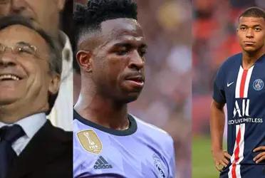 The decision that Florentino made with Vinicius after the possible signing of Mbappe at Real Madrid