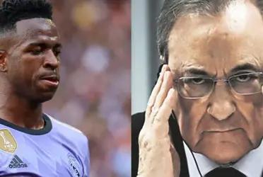 The decision that Florentino made with Vinicius that surprises Europe