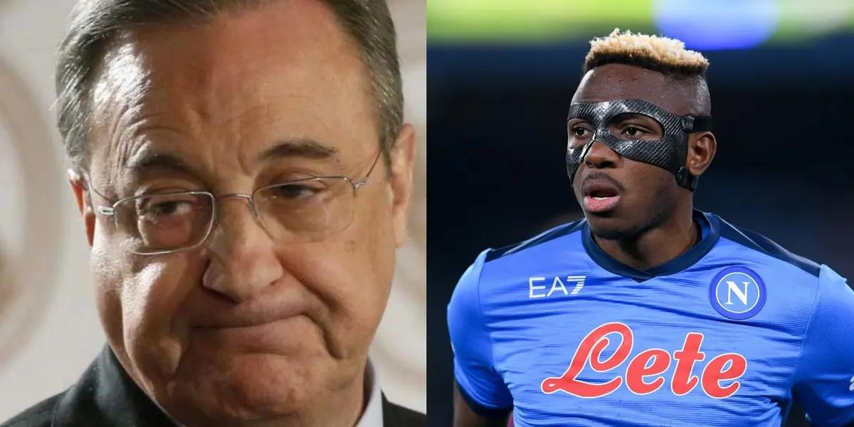 The decision that Florentino Pérez made with Osimhen that paralyzes Europe